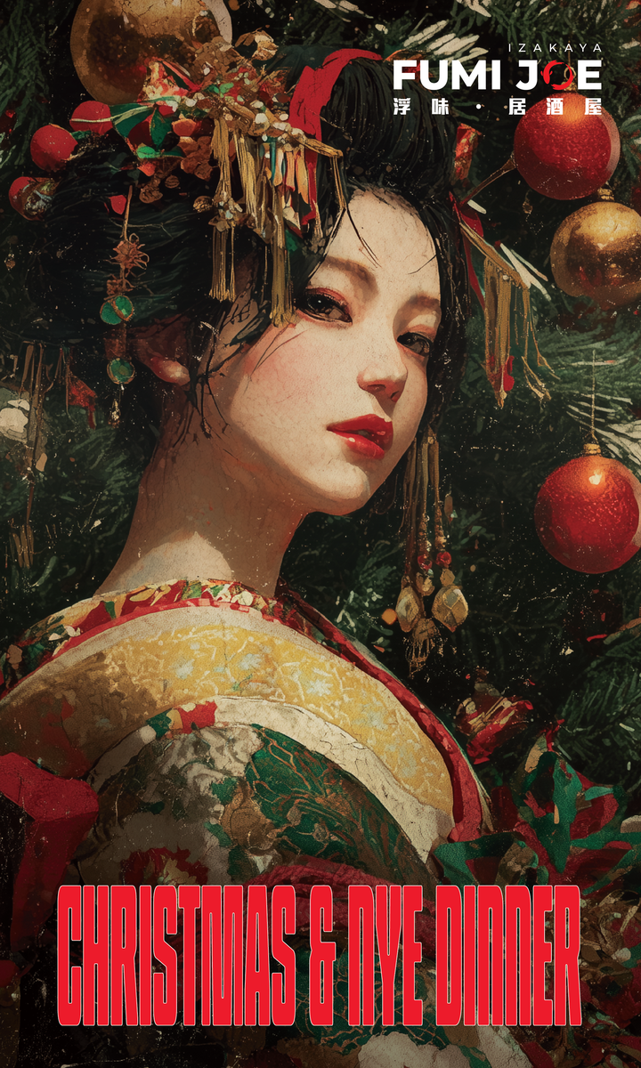 FUMI JOE Christmas & New Year All-You-Can Eat Japanese Dinner