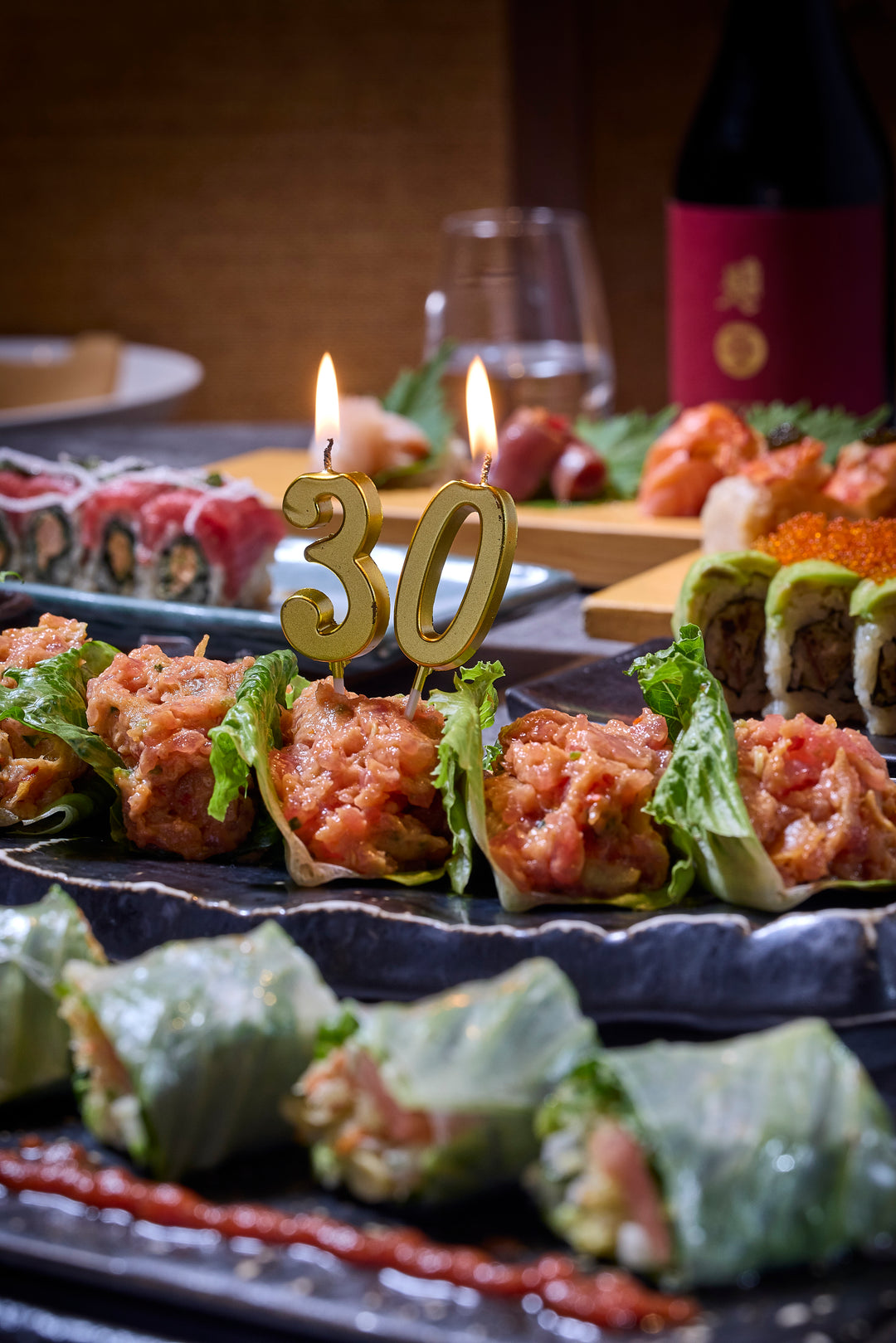 Tokio Joe 30th Anniversary A La Carte Menu