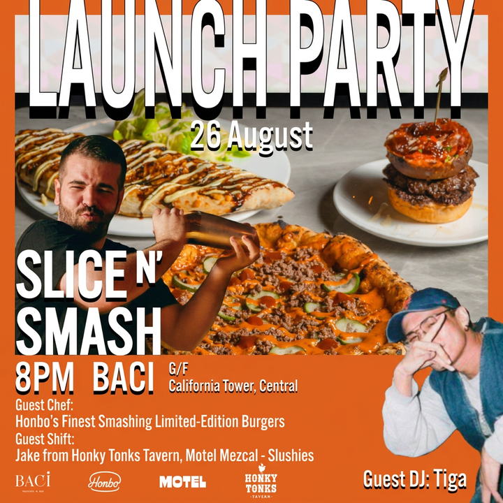 BACI x Honbo: "Smash &amp; Slice" 1-Month Exclusive Collab Menu